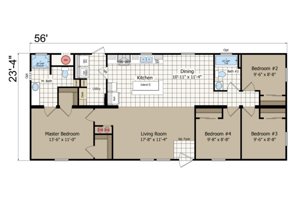 Signature Community / 3564A by Clayton Homes of Crestview